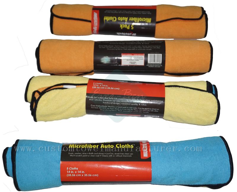 China Bulk Microfiber Auto Cloths lint free cleaning cloths Exporter